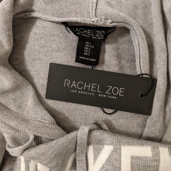 New Rachel Zoe Weekend Hooded Sweater 
